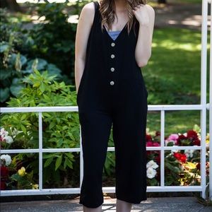 Adorable black jumpsuit!